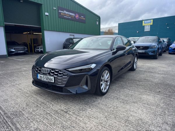Audi A5 Saloon, Petrol Hybrid, 2026, Blue