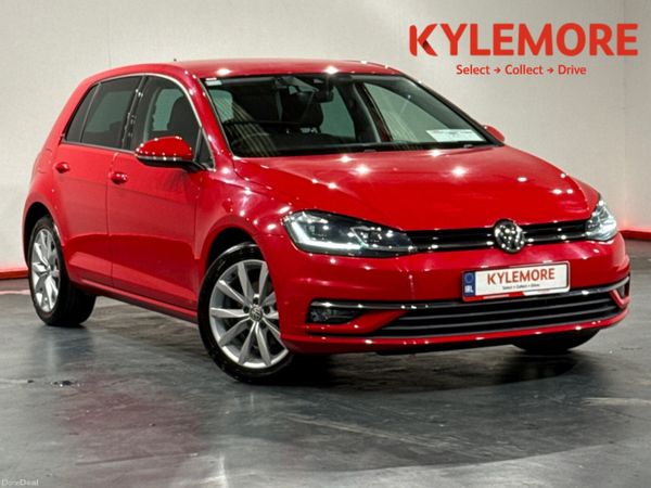 Volkswagen Golf Hatchback, Petrol, 2018, Red