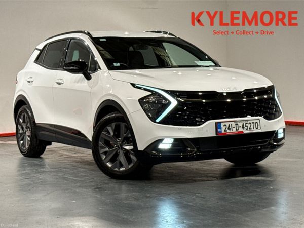 Kia Sportage SUV, Petrol Hybrid, 2024, White
