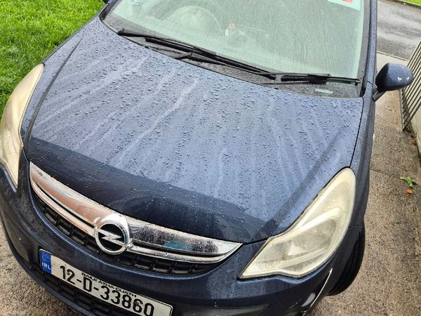 Opel Corsa Hatchback, Petrol, 2012, Blue