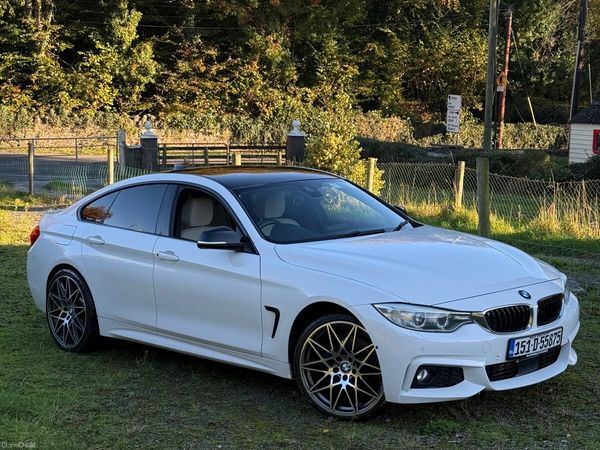BMW 4-Series Coupe, Petrol, 2015, White