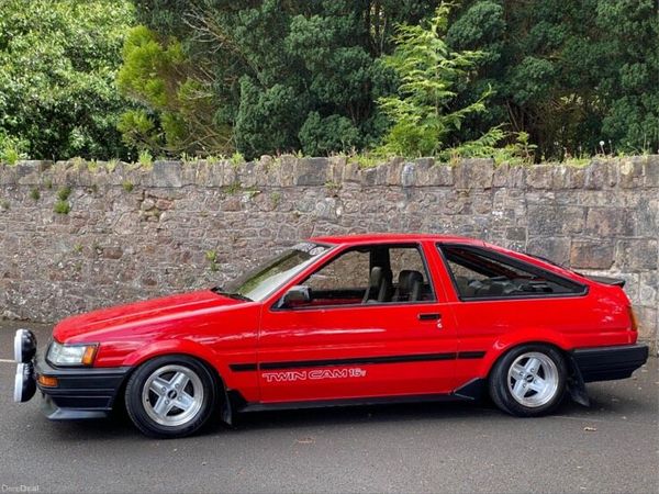 Toyota Corolla Coupe, Petrol, 1983, Red