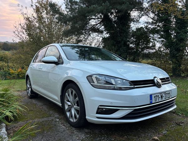 Volkswagen Golf Hatchback, Diesel, 2017, White