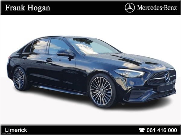 Mercedes-Benz C-Class Saloon, Diesel Hybrid, 2027, Black