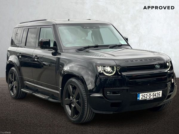 Land Rover Defender SUV, Petrol Plug-in Hybrid, 2025, Black