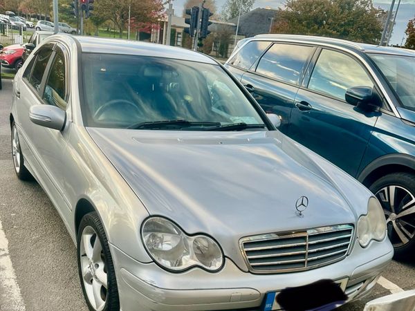Mercedes-Benz C-Class Saloon, Petrol, 2007, Silver