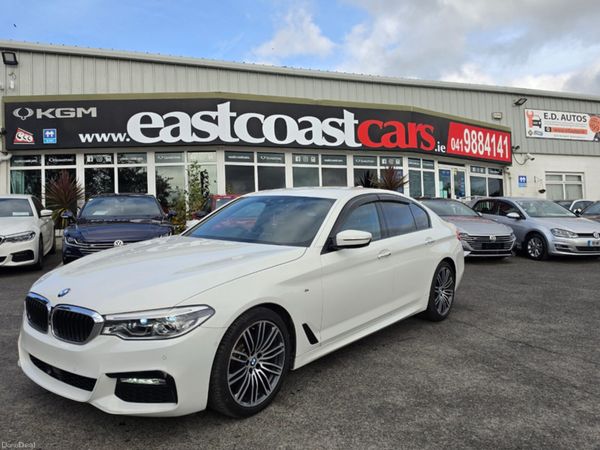 BMW 5-Series Saloon, Diesel, 2017, White