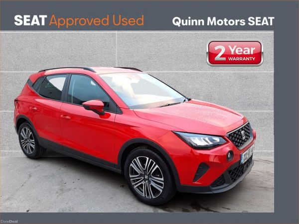 SEAT Arona Hatchback, Petrol, 2022, Red
