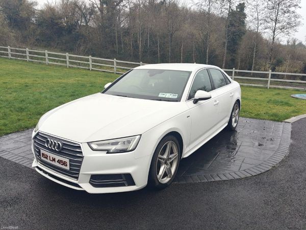 Audi A4 Saloon, Diesel, 2015, White