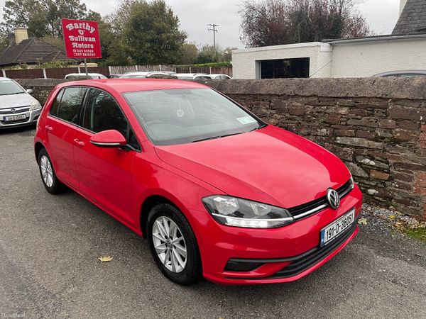 Volkswagen Golf Estate, Diesel, 2019, Red