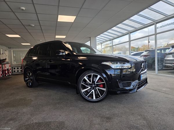 Volvo XC90 SUV, Petrol Plug-in Hybrid, 2022, Black
