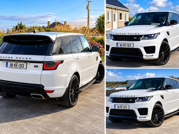 Land Rover Range Rover Sport SUV, Diesel, 2018, White