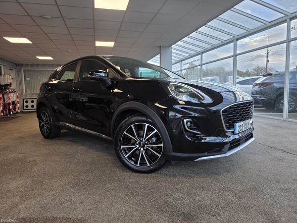 Ford Puma MPV, Petrol Hybrid, 2023, Black