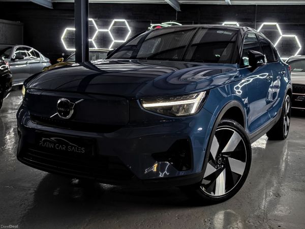 Volvo C40 Coupe, Electric, 2022, Blue