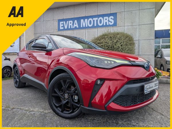 Toyota C-HR Hatchback, Petrol Hybrid, 2022, Red