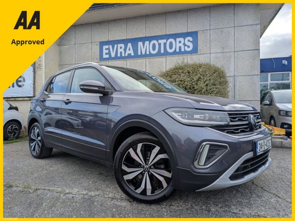 Volkswagen T-Cross SUV, Petrol, 2024, Grey