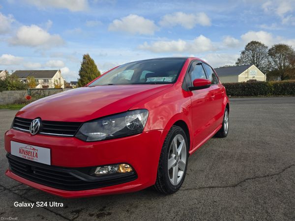 Volkswagen Polo Hatchback, Petrol, 2017, Red