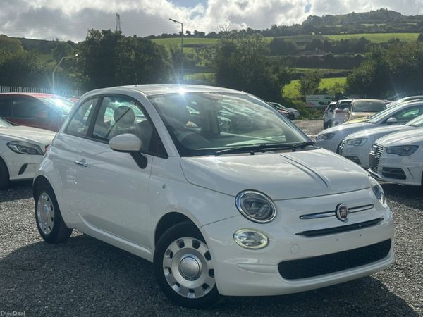 Fiat 500 Hatchback, Petrol, 2016, White
