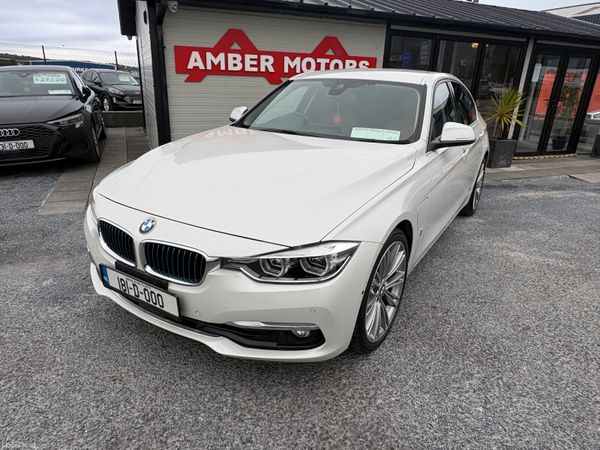BMW 3-Series Saloon, Petrol Plug-in Hybrid, 2018, White