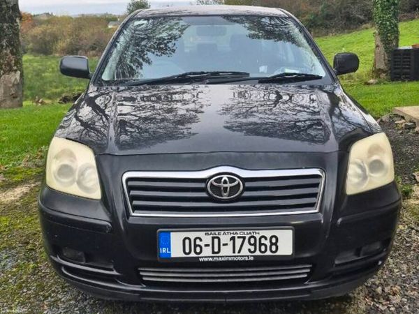 Toyota Avensis Saloon, Petrol, 2006, Black
