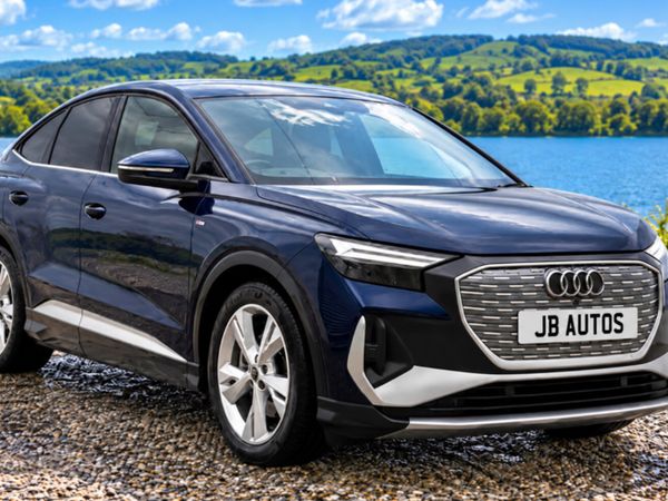 Audi Q4 e-tron SUV, Electric, 2023, Blue