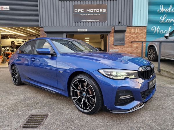BMW 3-Series Saloon, Petrol Hybrid, 2022, Blue