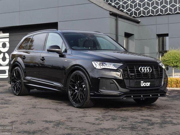 Audi Q7 SUV, Diesel Hybrid, 2023, Black