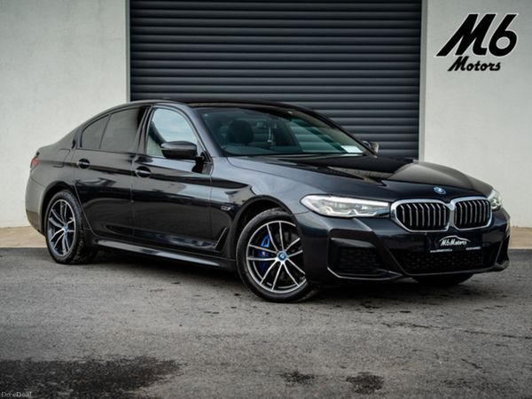 BMW 5-Series Saloon, Petrol Plug-in Hybrid, 2022, Grey