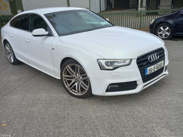 Audi A5 Hatchback, Petrol, 2015, White