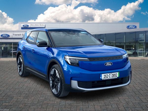 Ford Explorer SUV, Electric, 2025, Blue