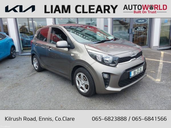 Kia Picanto Hatchback, Petrol, 2018, Grey