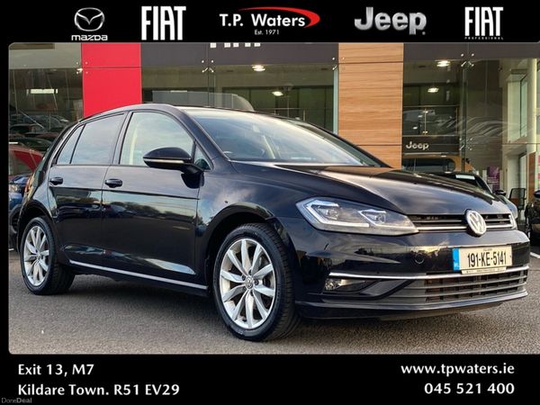 Volkswagen Golf Hatchback, Petrol, 2019, Black
