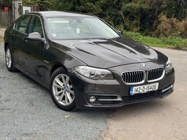 BMW 5-Series Saloon, Diesel, 2014, Brown