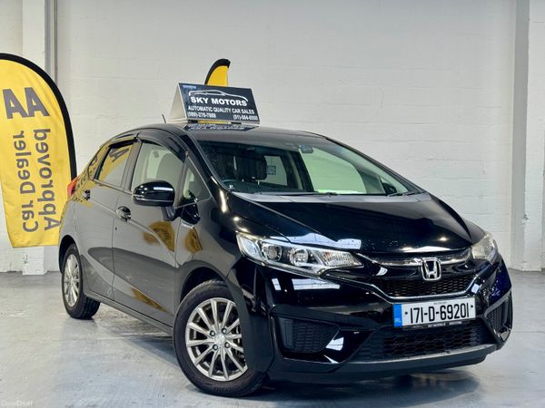 Honda Fit Hatchback, Petrol Hybrid, 2017, Black