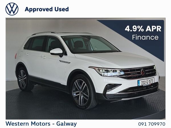 Volkswagen Tiguan SUV, Diesel, 2023, White