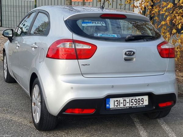 Kia Rio Hatchback, Petrol, 2013, Silver