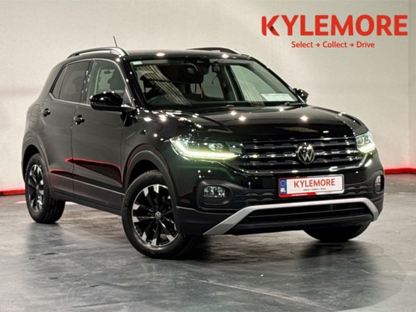 Volkswagen T-Cross SUV, Petrol, 2022, Black