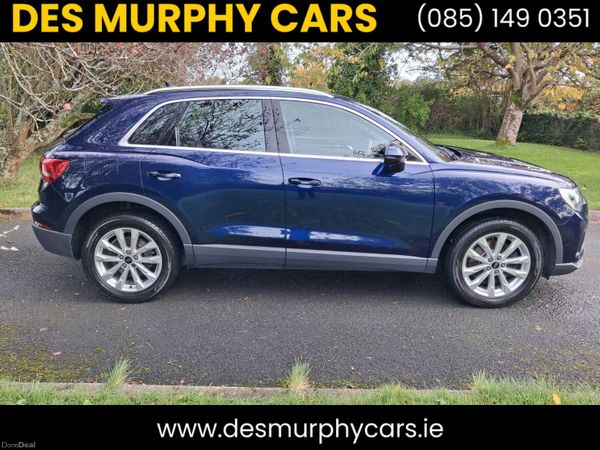 Audi Q3 SUV, Petrol Plug-in Hybrid, 2022, Blue