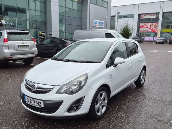 Vauxhall Corsa Hatchback, Petrol, 2013, White