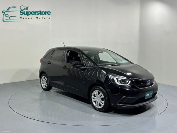 Honda Fit Hatchback, Petrol Hybrid, 2021, Black