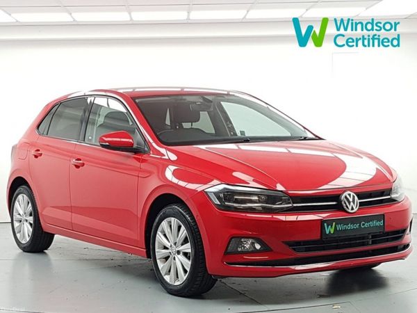 Volkswagen Polo Hatchback, Petrol, 2018, Red
