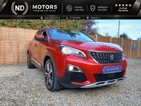 Peugeot 3008 MPV, Petrol, 2019, Red
