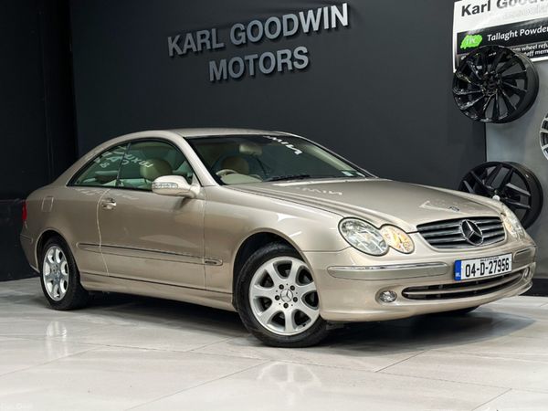 Mercedes-Benz CLK Coupe, Petrol, 2004, Beige