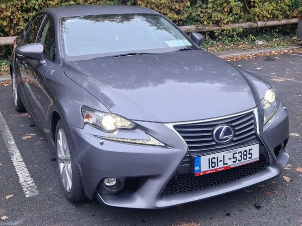 Lexus IS Saloon, Petrol Hybrid, 2016, Grey