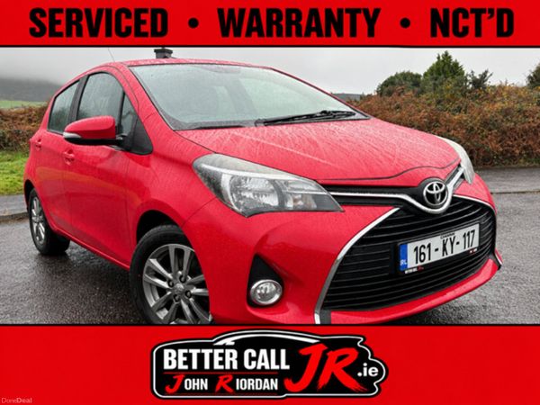 Toyota Yaris Hatchback, Petrol, 2016, Red