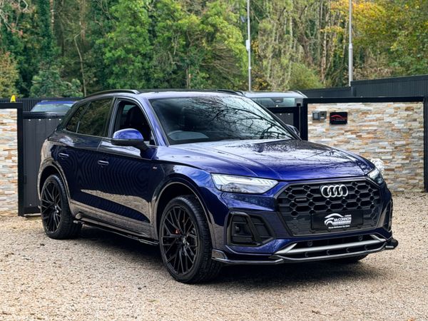 Audi Q5 Estate, Petrol Plug-in Hybrid, 2022, Blue