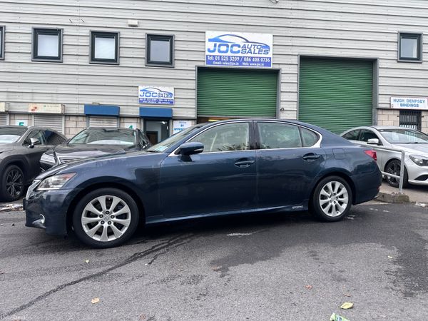 Lexus GS Saloon, Petrol Hybrid, 2013, Blue