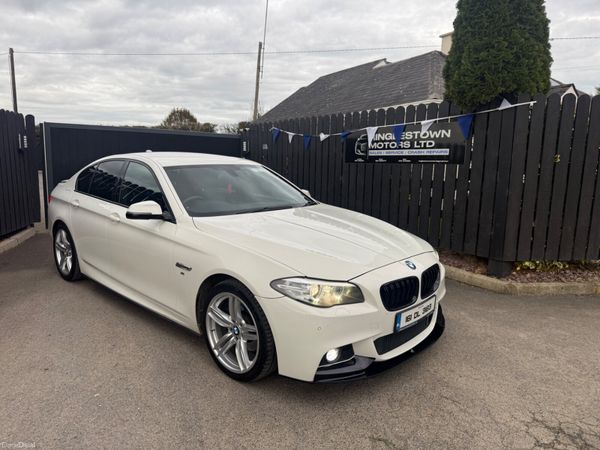 BMW 5-Series Saloon, Diesel, 2016, White