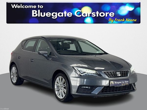 SEAT Leon Hatchback, Petrol, 2017, Grey