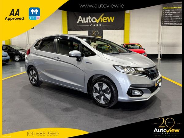 Honda Fit Hatchback, Petrol Hybrid, 2019, Silver